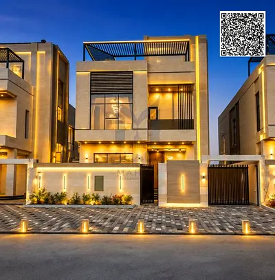 🔥 MODERN G+1+R VILLA FOR SALE – AL HELIO 1, AJMAN 🇦🇪 ✨ Full Stone Facade | Premium Modern Design