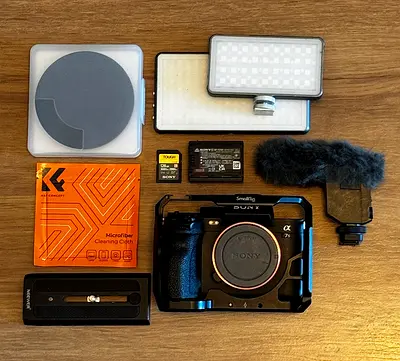 Sony A7siii - cam body with accessories