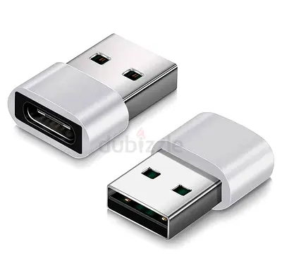 USB C to USB Adapter 1pc black or sliver collection bay avenue bussiness bay
