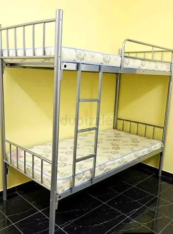 Metal Bunk Bed with Two Mattresses  90X190 CM