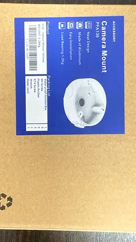 Ceiling Camera Mount PA-136 (Aluminum) - New in Box