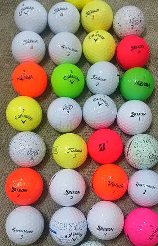 Mixed Brand Golf Balls