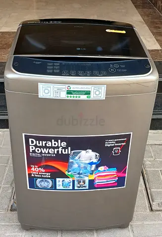 Topload 17 kg LG Washer. perfectly working condition. gray in color