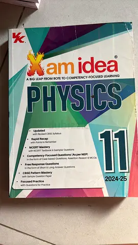 Xam idea Physics Class 11th 2024-25