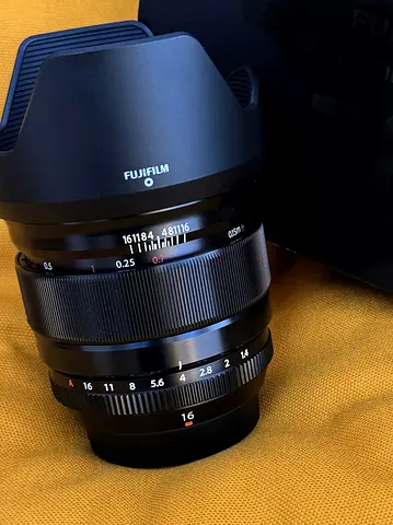 Fujifilm XF 16MM F1.4 WR Prime lens