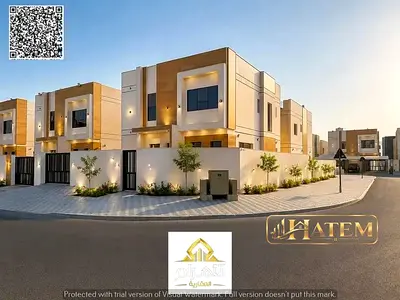 Luxury corner villa for sale – 3 master bedrooms – close to the mosque and services, includes regis