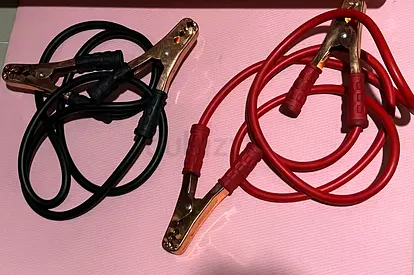 Car booster battery jump cable