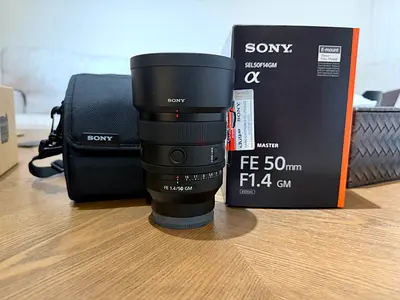 Sony FE 50mm F1.4 GM – Like New – Jumbo UAE Warranty