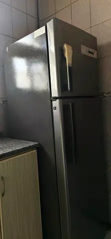Used double-door refrigerator (top freezer) - good working condition