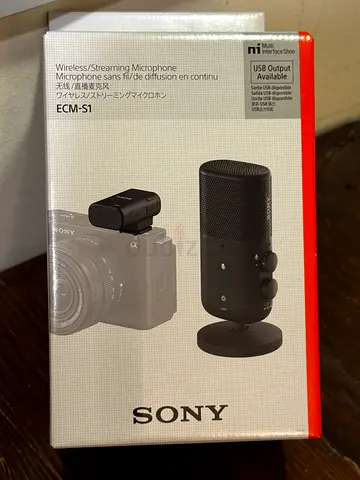 Sony ECM-S1 Wireless Streaming Microphone - Brand New in Box