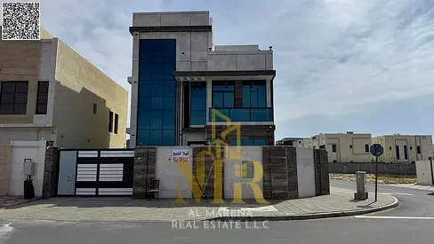**🏡 فرصة لا تُعوض! فيلا كورنر (زاوية) للبيع في الباهية – عجمان (شاملة رسوم التسجيل)** استمتع بأعلى درجات الخصوصية والمساحة الاستثنائية مع فيلا بتص