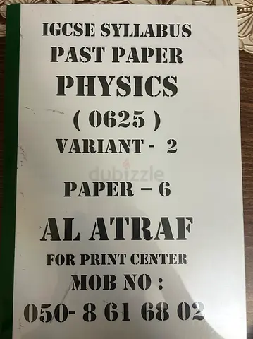 IGCSE PHYSICS PAST PAPER BOOKLETS