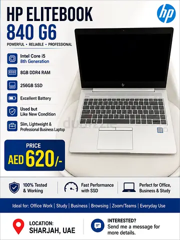 Hp Elitebook 840 G6 i5 8th