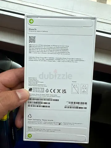 iPhone 17e (sealed box) - unused, unopened