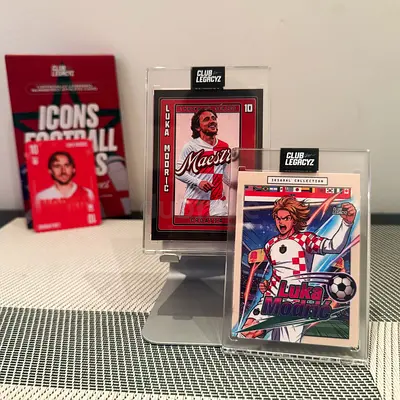 Luka Modrić Club Legacyz 2 Card Set /200