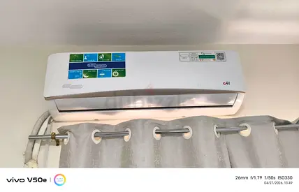 Super general wall-mounted split air conditioner (used) - good condition. Under warranty