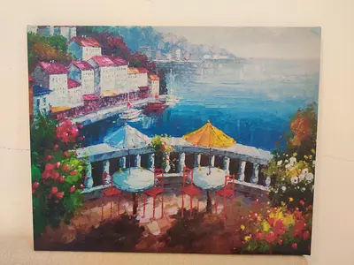 Picture, printed on canvas