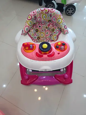 Baby walker with activity tray - good condition