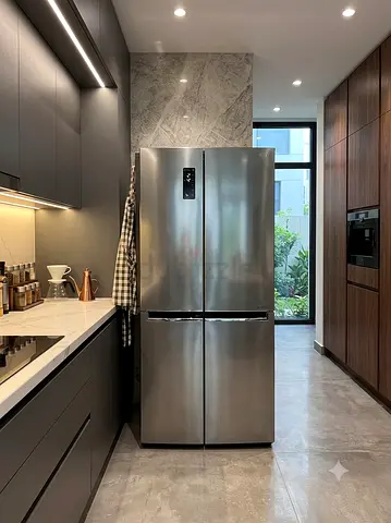 LG Side-by-Side Refrigerator & Freezer – Spacious Storage | Modern Design