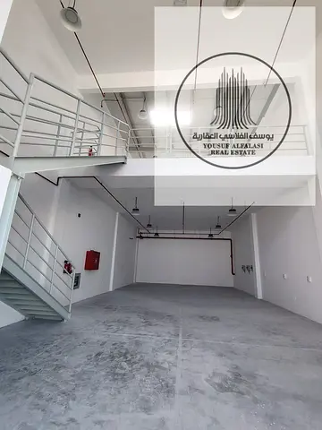 Brand New 3,000 Sq Ft Warehouse with Mezzanine & 100 KW – Al Jurf Industrial 2