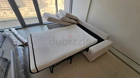 IKEA Vimle L Shape Sofa Bed Beige Excellent condition