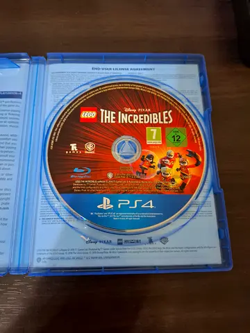 The Incredibles Lego (PS4) - Original Disc with Case