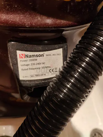 Namson 2000W Vacuum Cleaner (NA-7865) - Very Good Working Condition, same as new