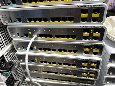 Used Cisco Catalyst 3560-CG Series PoE Switches - Stack of Units