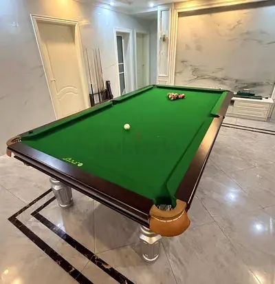 Full-size snooker/billiards table in good condition