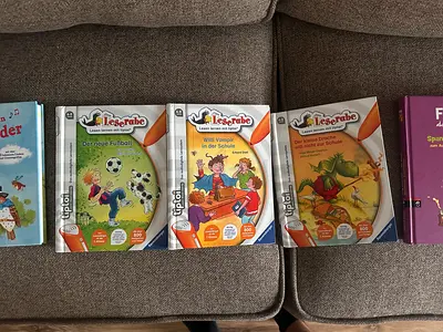 Set of German 'Leserabe' children's reading books (Tiptoi compatible) - 3 books for grade 1,