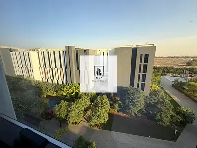 Spacious luxurious lush studio apartment with kitchen appliances
