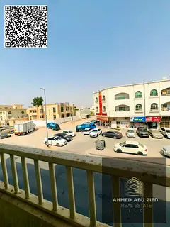 2BR hall in Al Rawda 2 near Sheikh Ammar Street, 2 bathrooms, 2 balconies; yearly rent AED 35,000 fo