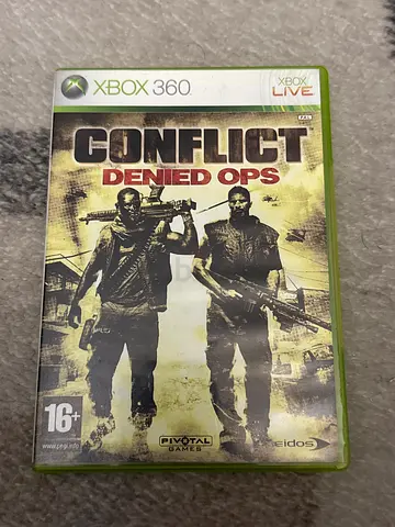 Conflict: Denied Ops - Xbox 360 PAL (Original Case)