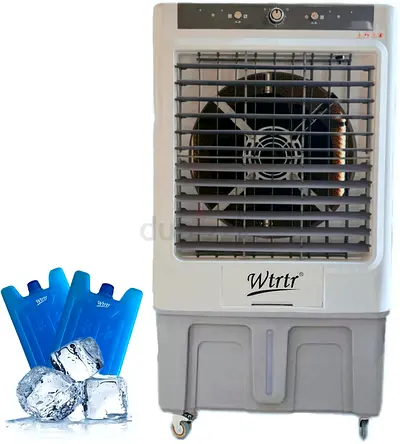 Portable Evaporative Air Cooler with Ice Packs - Good Working Condition
