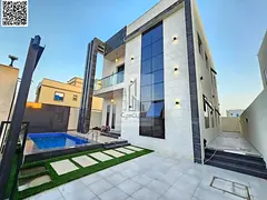Villa for rent in Al Bahia Features: 4 master bedrooms • Majlis with bathroom • Living room with