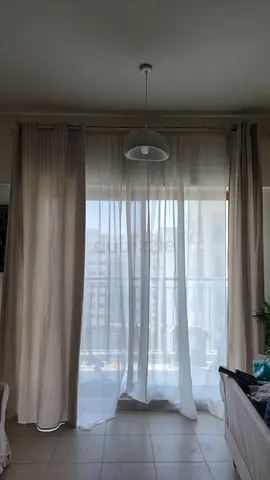 IKEA Curtains + Sheer Curtains - For 2 Windows