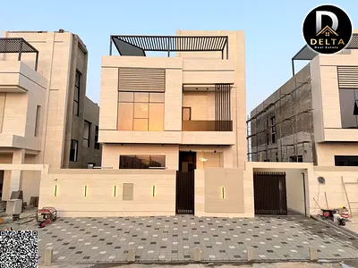 Two-story villa with a rooftop terrace and swimming pool for sale, including registration and owner