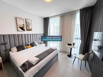 Studio flat available with swimming pool GYM and car parking fully furnished in al riff 6 in Arada Sharjah