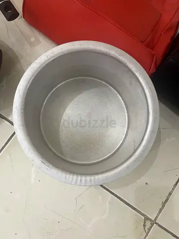 Large Aluminum Cooking Pot / Rice Cooker Inner Pot (Used)