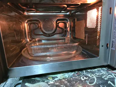 Used countertop microwave oven convection Panasonic in good working condition