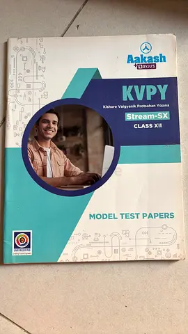 Aakash Byjus KVPY model test papers XII
