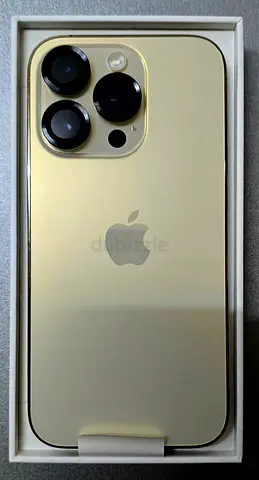 Apple iPhone (Gold) — Mint condition, in original box