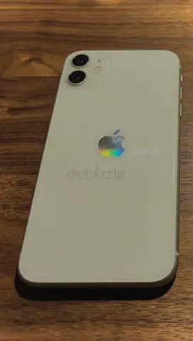 White iPhone (dual camera) - good condition