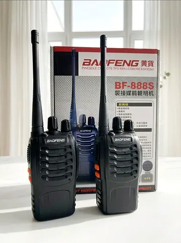 Pair of Baofeng BF-888S Two-Way Radios (Walkie Talkies) - Good Working Condition