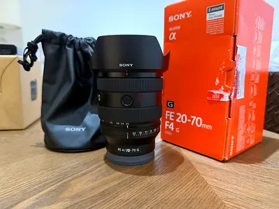 Sony FE 20–70mm F4 G Lens – Like New – Jumbo UAE Warranty