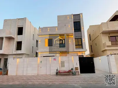 Tech-Enabled 3-Storey Luxury Living: Modern 5-Master Bedroom Villa on Paved Road for Sale in Al Bahia, Ajman – Free Registration, Complete Smart Syste