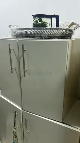 White 2-Door Cabinet / Cupboard / Shoe Rack
