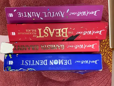 Different kids and adult books