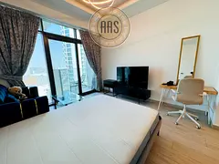 Furnished Studio | Azizi Riviera 30 | Balcony & City View