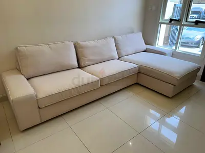 Excellent condition ___IKEA Kivik sofa beige Color Excellent condition